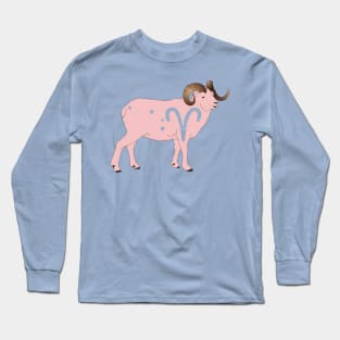 Aries (Baby Pink) Long Sleeve T-Shirt